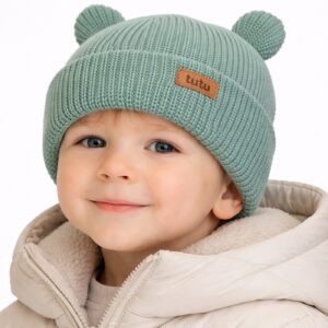 Noresto kids merino wool beanie with ears