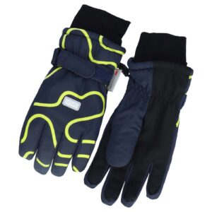 Zorello kids winter print ski gloves