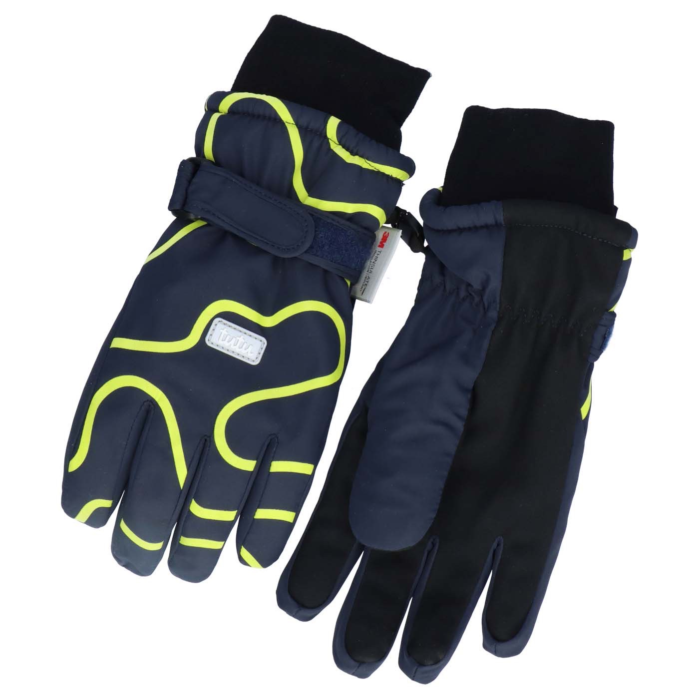 Zorello kids winter print ski gloves