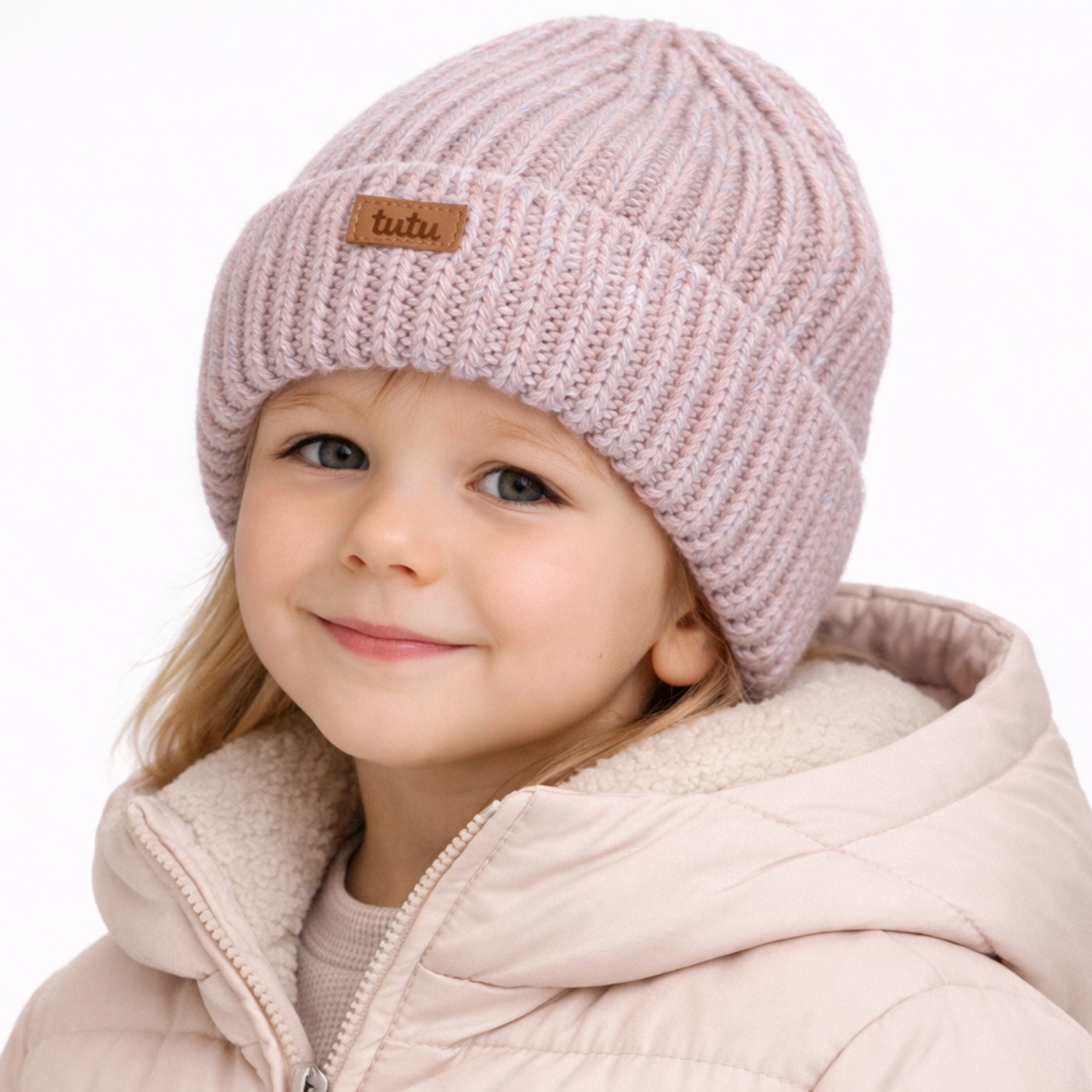 Orsiel kids merino melange beanie