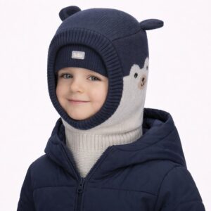 Lunelle baby bear balaclava