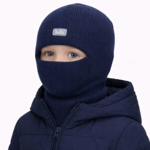 Arlen merino wool ribbed balaclava