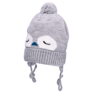 Nivor baby animal knit beanie