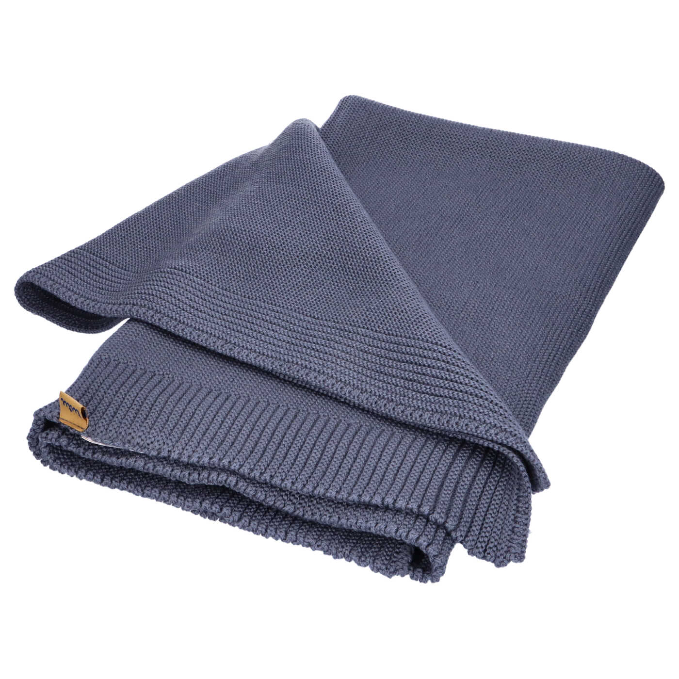 Ellory merino knit blanket
