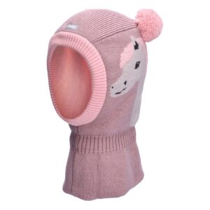 Ariviria knitted balaclava with horse